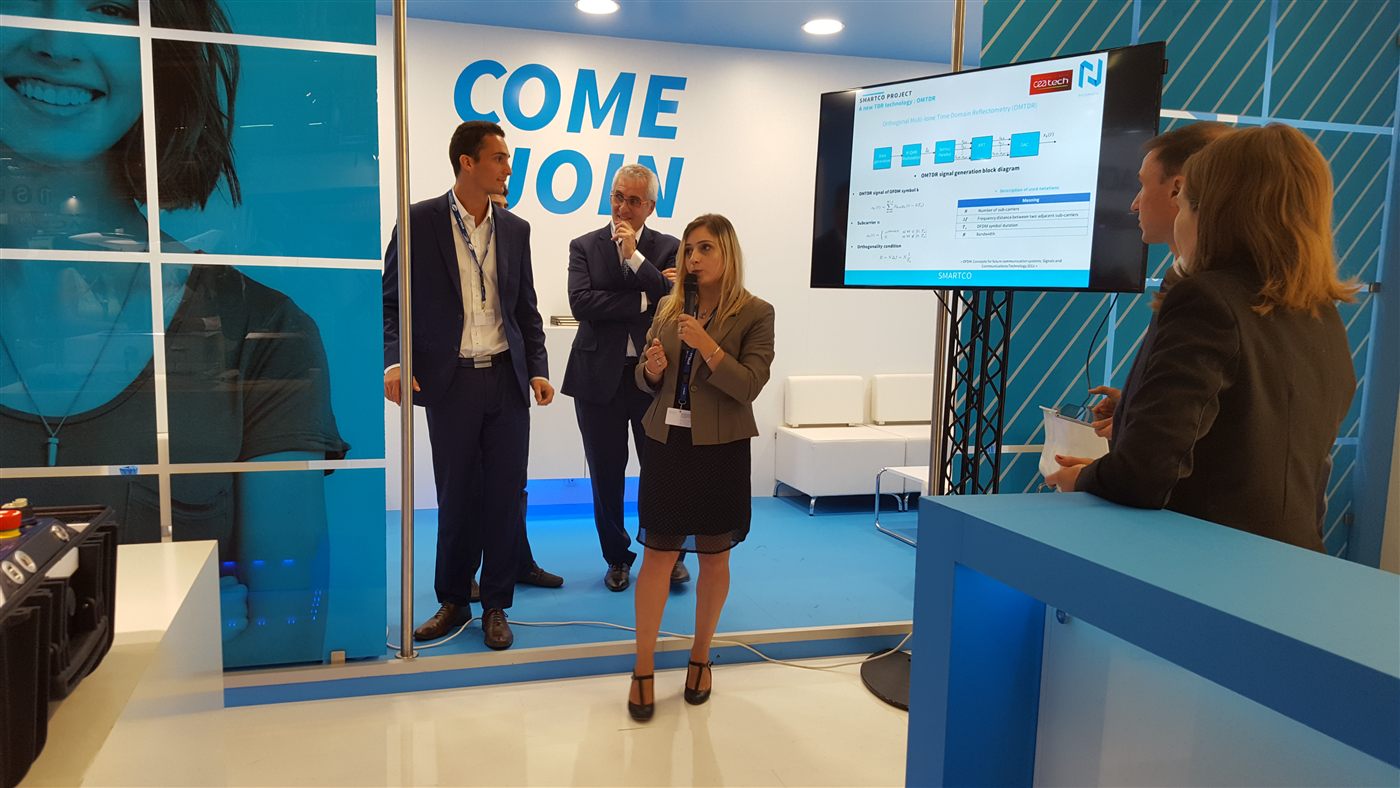 Présentation de l'OMTDR aux partenaires sur le stand, Salon du Bourget 2017